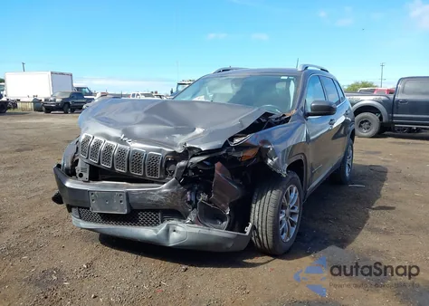 2019 Jeep Cherokee Latitude Plus Fwd из США, поврежденный, VIN 1C4PJLLB7KD301578